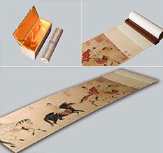 正蓝旗馆藏书画复制博物馆书画复制服务